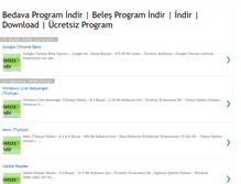 Tablet Screenshot of belesprogramindir.blogspot.com