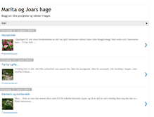 Tablet Screenshot of maritaogjoarshage.blogspot.com