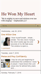 Mobile Screenshot of hewonmyheart.blogspot.com