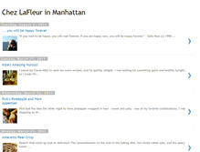 Tablet Screenshot of chezlafleurinmanhattan.blogspot.com