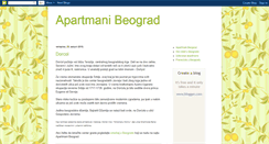 Desktop Screenshot of beogradapartmani.blogspot.com