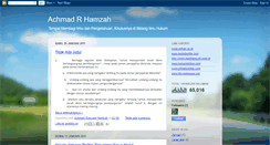 Desktop Screenshot of achmadrhamzah.blogspot.com
