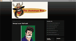 Desktop Screenshot of jackalopeden.blogspot.com