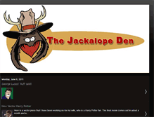 Tablet Screenshot of jackalopeden.blogspot.com