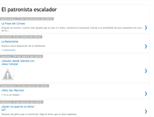 Tablet Screenshot of elpatronistaescalador.blogspot.com