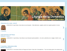 Tablet Screenshot of liturgiadomenicale.blogspot.com