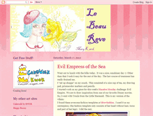 Tablet Screenshot of lebeaureve.blogspot.com