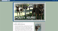 Desktop Screenshot of agilitykelpies.blogspot.com