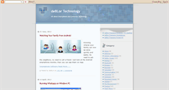 Desktop Screenshot of deblor-smartphone.blogspot.com