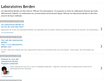 Tablet Screenshot of laboratoireberden.blogspot.com