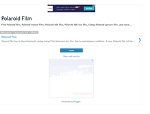 Tablet Screenshot of polaroid-film.blogspot.com