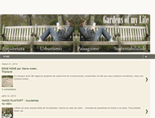 Tablet Screenshot of gardensofmylife.blogspot.com