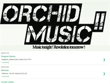 Tablet Screenshot of orchidmusic.blogspot.com
