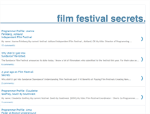 Tablet Screenshot of filmfestivalsecrets.blogspot.com