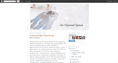 Desktop Screenshot of anopenedspace.blogspot.com