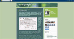 Desktop Screenshot of ouroregonstory.blogspot.com