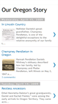 Mobile Screenshot of ouroregonstory.blogspot.com