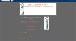 Desktop Screenshot of girlaroundtownhome.blogspot.com