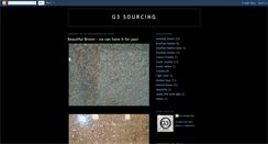 Desktop Screenshot of g3sourcing.blogspot.com