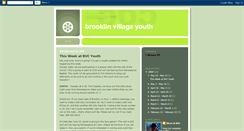 Desktop Screenshot of brooklinvillageyouth.blogspot.com