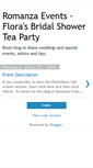 Mobile Screenshot of florasbridaltea.blogspot.com