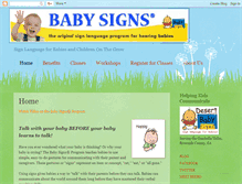 Tablet Screenshot of desertbabysigns.blogspot.com