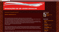 Desktop Screenshot of jovemgrisalho.blogspot.com
