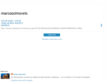 Tablet Screenshot of imoveisx.blogspot.com