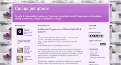 Desktop Screenshot of cucinaperamore.blogspot.com