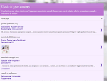 Tablet Screenshot of cucinaperamore.blogspot.com