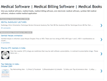 Tablet Screenshot of emedicalsoftware.blogspot.com