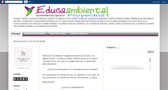 Desktop Screenshot of educaambientalproyecto21.blogspot.com