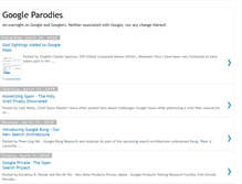 Tablet Screenshot of googleparodies.blogspot.com