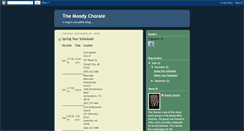 Desktop Screenshot of moodychorale.blogspot.com