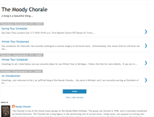 Tablet Screenshot of moodychorale.blogspot.com