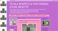 Desktop Screenshot of cikguzaihanavailbeauty.blogspot.com