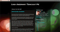 Desktop Screenshot of laragreenway.blogspot.com