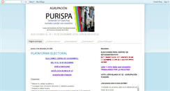 Desktop Screenshot of agrupacion-purispa.blogspot.com