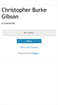 Mobile Screenshot of christopherburkegibson.blogspot.com