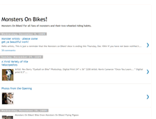 Tablet Screenshot of monstersonbikes.blogspot.com