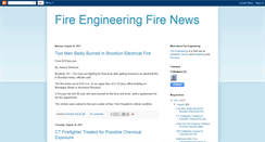 Desktop Screenshot of fireengineeringnews.blogspot.com