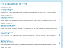 Tablet Screenshot of fireengineeringnews.blogspot.com