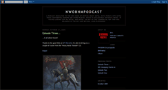 Desktop Screenshot of nwobhmpodcast.blogspot.com