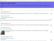Tablet Screenshot of lightontheearth.blogspot.com