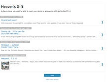 Tablet Screenshot of heaven-s-gift.blogspot.com