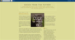 Desktop Screenshot of kissesfromthefather.blogspot.com