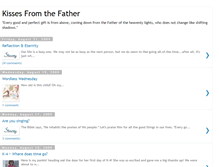 Tablet Screenshot of kissesfromthefather.blogspot.com
