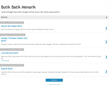 Tablet Screenshot of butikbatikmenarik.blogspot.com
