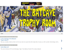 Tablet Screenshot of batcavetrophyroom.blogspot.com