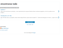 Tablet Screenshot of encontrarastodo.blogspot.com